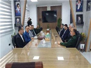 ديدار مديرکل ورزش و جوانان و فرمانده سپاه کربلا مازندران