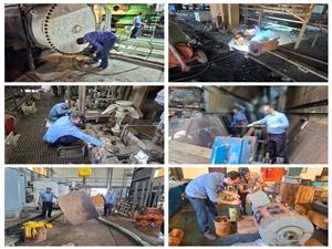 واحد دو بخار نيروگاه شهيدسليمي نكا به مدار توليد بازگشت