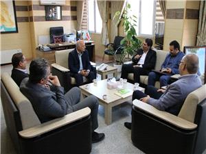 ديدار فرماندار شهرستان کليبر با مديرکل بنياد مسکن انقلاب اسلامي استان آذربايجان شرقي