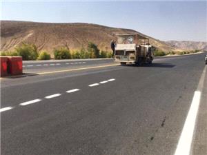 3600 کيلومتر از راه هاي ايلام خط کشي شد