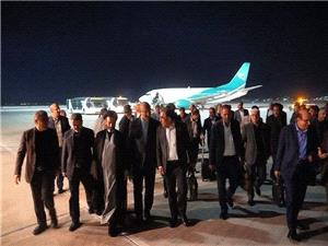 کاروان مشترک وزارت صمت و کميسيون صنايع و معادن مجلس وارد کرمانشاه شدند