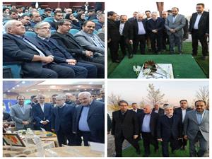 حضور حسين سيمايي صراف وزير علوم، تحقيقات و فناوري در دانشگاه نيشابور