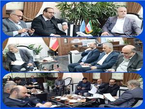 ديدار اعضاي شوراي راهبري حوزه فاوا با رئيس کل دادگستري استان مازندران/ تاکيد رئيس کل دادگستري بر رفع موانع توسعه زيرساخت ارتباطي مازندران