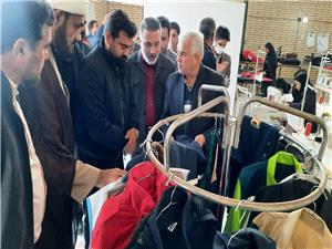 افتتاح کارگاه خياطي مددجويان بهزيستي و کميته امداد امام (ره) در شهرستان فيروزه