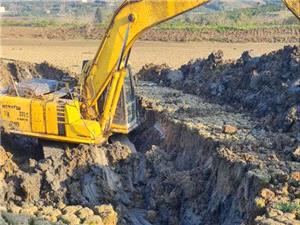 آغاز عمليات مرمت و بهسازي 6 هکتار آببندان روستاي ابوخيل ارطه قائم شهر /اعتبار بيش از 23 ميليارد