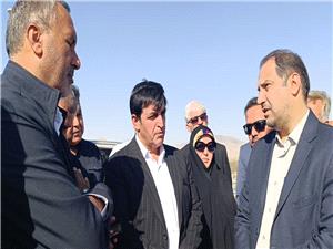 بازديد رئيس کميسيون عمران مجلس از سد حوضيان اليگودرز؛ تأکيد بر تسريع در تکميل پروژههاي نيمهتمام