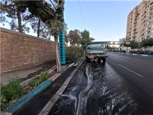 اجراي طرح پشتيباني نگهداشت شهر در منطقه 20