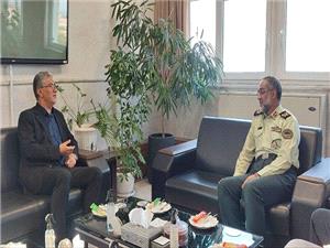 ديدار نماينده مردم گرگان و آق قلا با دادستان جديد مرکز استان گلستان و فرمانده جديد سپاه نينوا