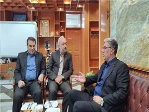 حل مشکل آب شرب سه روستاي آققلا با پيگيري سنگدويني/ديدار با مدير مخابرات گلستان