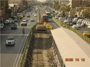 کاهش زمان سفر با تکميل همزمان دو پروژه ترافيکي در منطقه 8