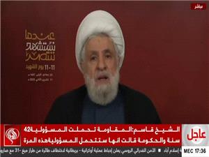 دبیر کل حزبالله: متاسفانه دولت لبنان در بیانیه وزارتی غیر از خلع سلاح مقاومت را ندید