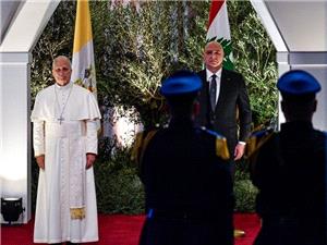 لبنان متحد در استقبال از پاپ؛ از شکست پروژه عزل عون تا تثبیت قدرت حزبالله