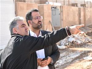 بازديد مديرکل راه و شهرسازي استان سمنان از پروژههاي نهضت ملي مسکن