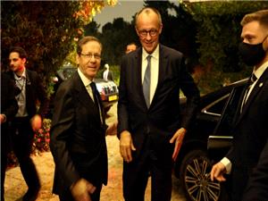 In Jerusalem, Merz reaffirms Germany`s support for Israel