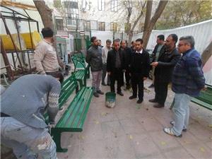 بازديد ميداني شهردار منطقه 10 از روند تکميل 17 پروژه عمراني، خدماتي و فرهنگي در سال جاري