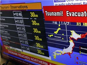 Tsunami warnings follow 7.6 magnitude earthquake in northeast Japan