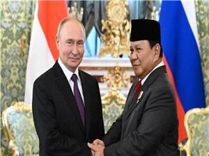 بوتین: العلاقات الروسیه الإندونیسیه تتطور بشکل جید