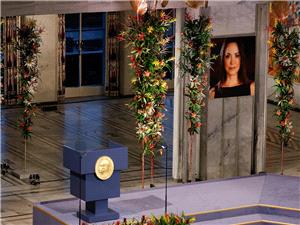 Machado in Oslo, but will not attend Nobel Peace ceremony to receive award