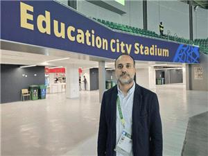 محمد غزال للجزیره نت: تطبیق "عنک" خدمه لذوی الإعاقه البصریه للاستمتاع ببطوله کأس العرب