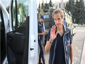 غروسی یشید بمستوى التعاون بین الوکاله الدولیه للطاقه الذریه وروسیا بمحطه زابوروجیه النوویه