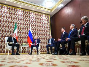 بوتین: التجاره بین روسیا وإیران تسجل نموا مستمرا