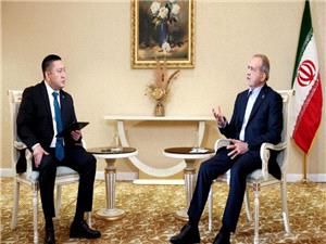 پزشکیان: گسترش و تعمیق روابط ایران و قزاقستان به نفع دو کشور و منطقه است