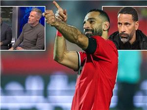 "هل سمعت أغنیه محمد صلاح".. موقف محرج بین ریو فردیناند وجیمی کاراغر بسبب صلاح (فیدیو)