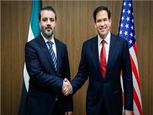 الشیبانی وروبیو: عملیه تدمر محاوله لزعزعه العلاقه السوریه الأمریکیه الولیده