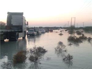 آمادهباش گسترده راهداران جنوب سيستان و بلوچستان / محور روستايي چاهان _ زرآباد مسدود شد