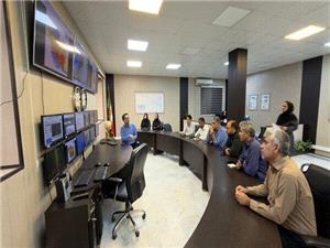 بازديد اضطراري مديرکل راه و شهرسازي از هواشناسي استان هرمزگان