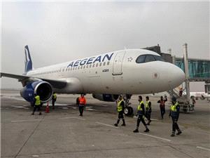 مطار بغداد یستقبل أول طائره تجاریه أوروبیه بعد انقطاع 35 عاما