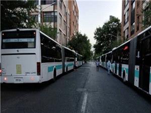 ورود نخستین اتوبوسهای برقی تولید داخل به ناوگان اتوبوسرانی تهران