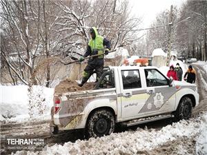 پرهیز از استفاده نمک در برفروبی معابر پایتخت