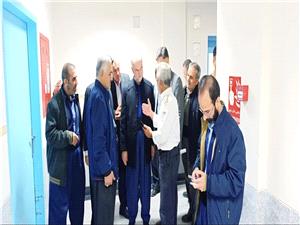 بازديد شبانه يوسفي از بيمارستان قدس پاوه/پيگيري براي رفع مشکل تداخل اراضي شهروندان اين شهرستان