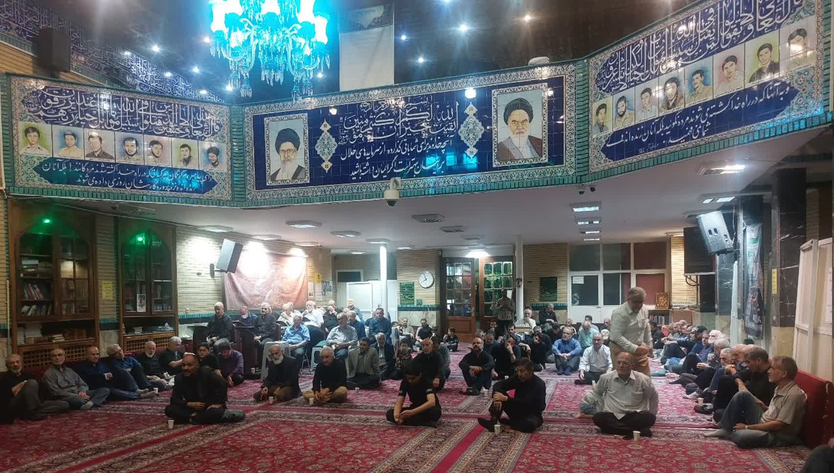 مسجد جامع مهديه محله جوزستان نياوران+ گزارش تصويري