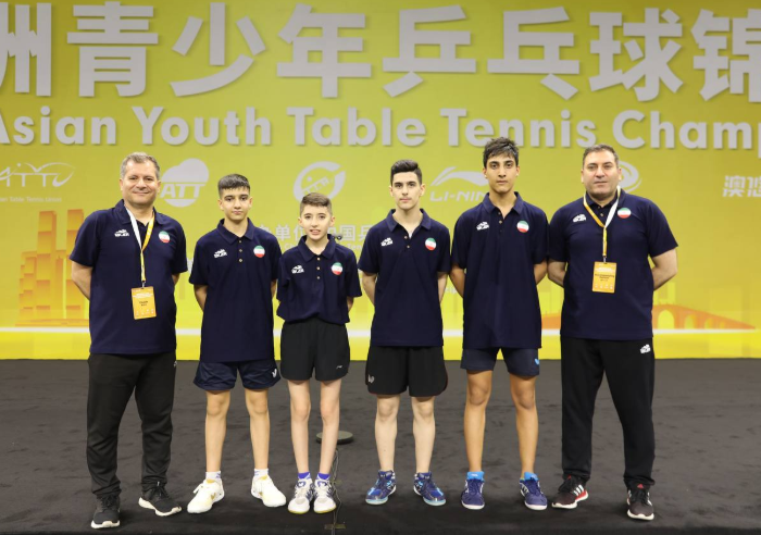 کسب سهمیه جهانی پسران پینگ پنگ باز ایران