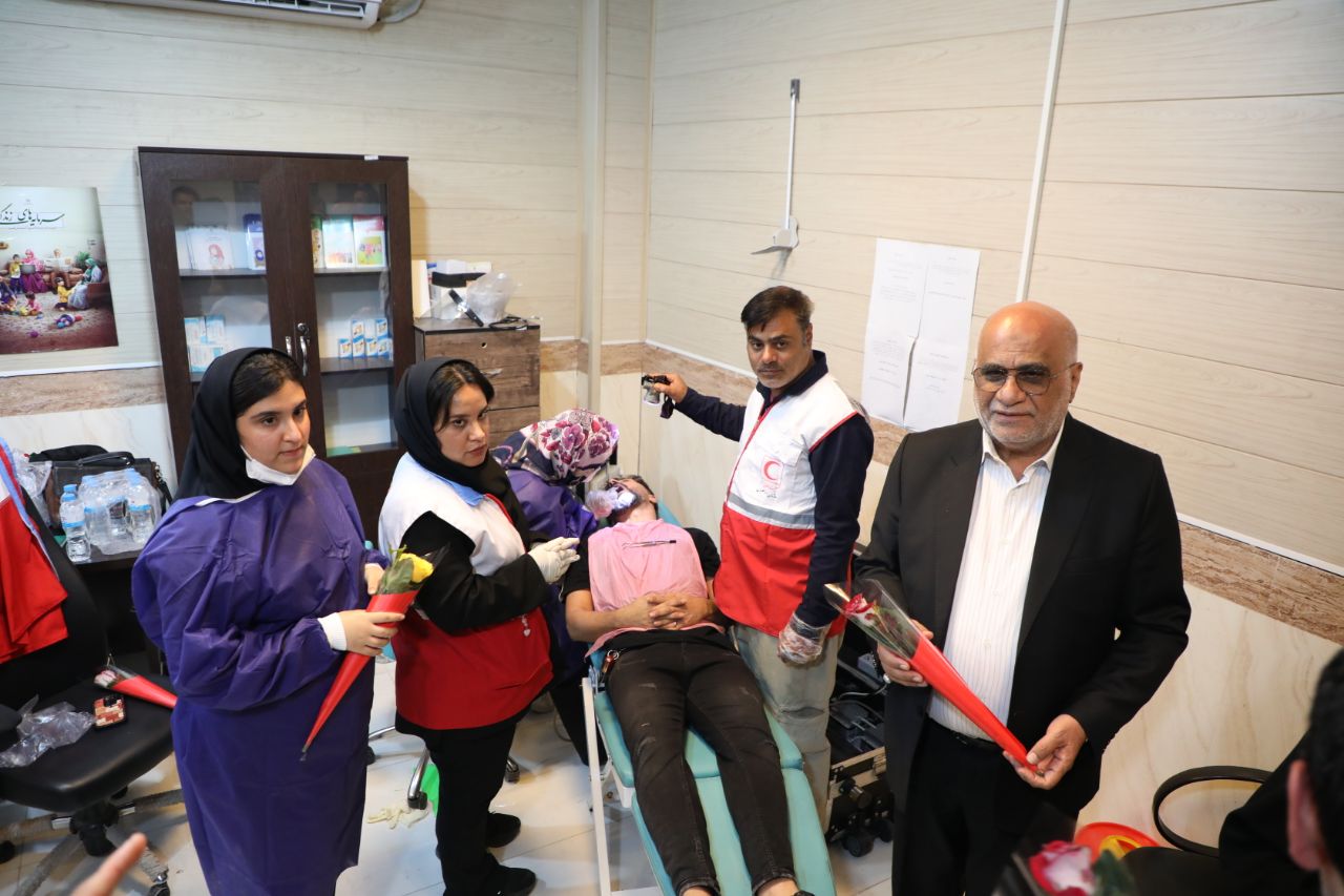 اروندان در كنار جهادگران سلامت