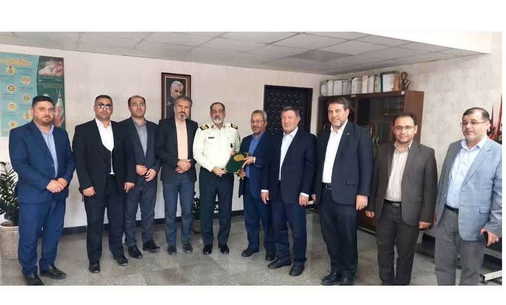 ديدار مديران شهرک‌هاي صنعتي آذربايجان شرقي با فرمانده انتظامي استان