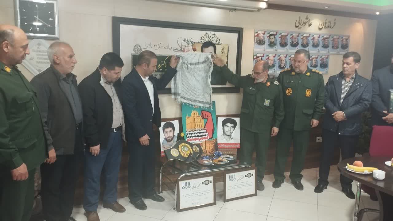 رونمايي از پوستر مسابقات «قوي‌ترين مردان ايران» در تبريز