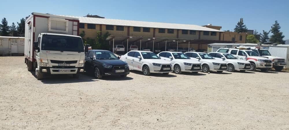 16 دستگاه خودرو به ناوگان جمعيت هلال‌ احمر استان کهگيلويه و بويراحمد اضافه شد