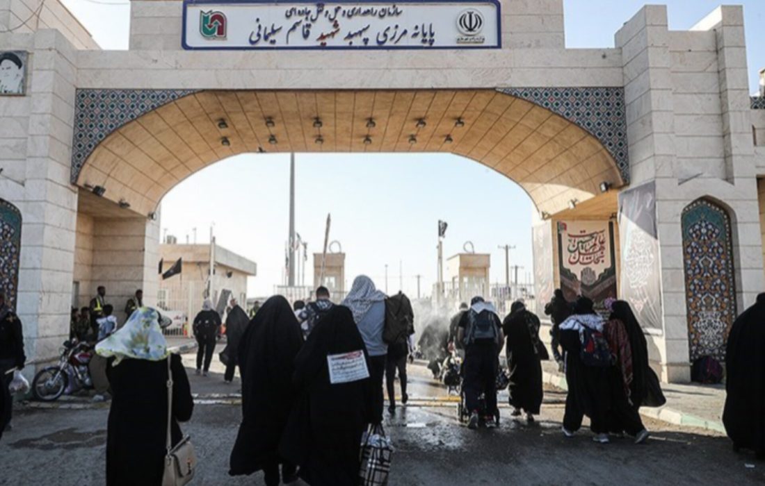 تردد بيش از 6 ميليون نفر از پايانه مرزي شهيد سليماني در هفت‌ماهه سال جاري