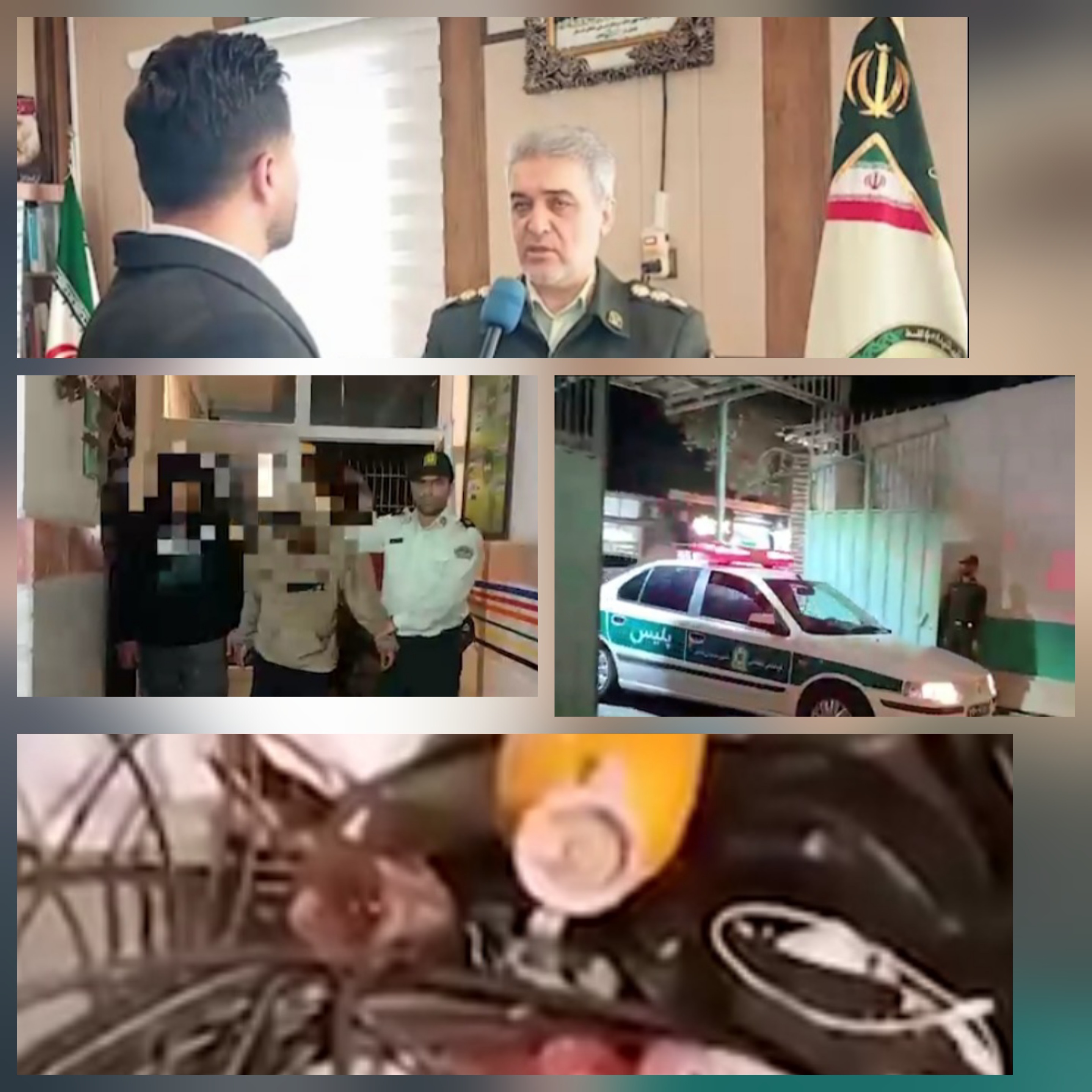 سارقان حرفه‌اي اماکن خصوصي با 25 فقره سرقت توسط پليس بابل دستگير شدند