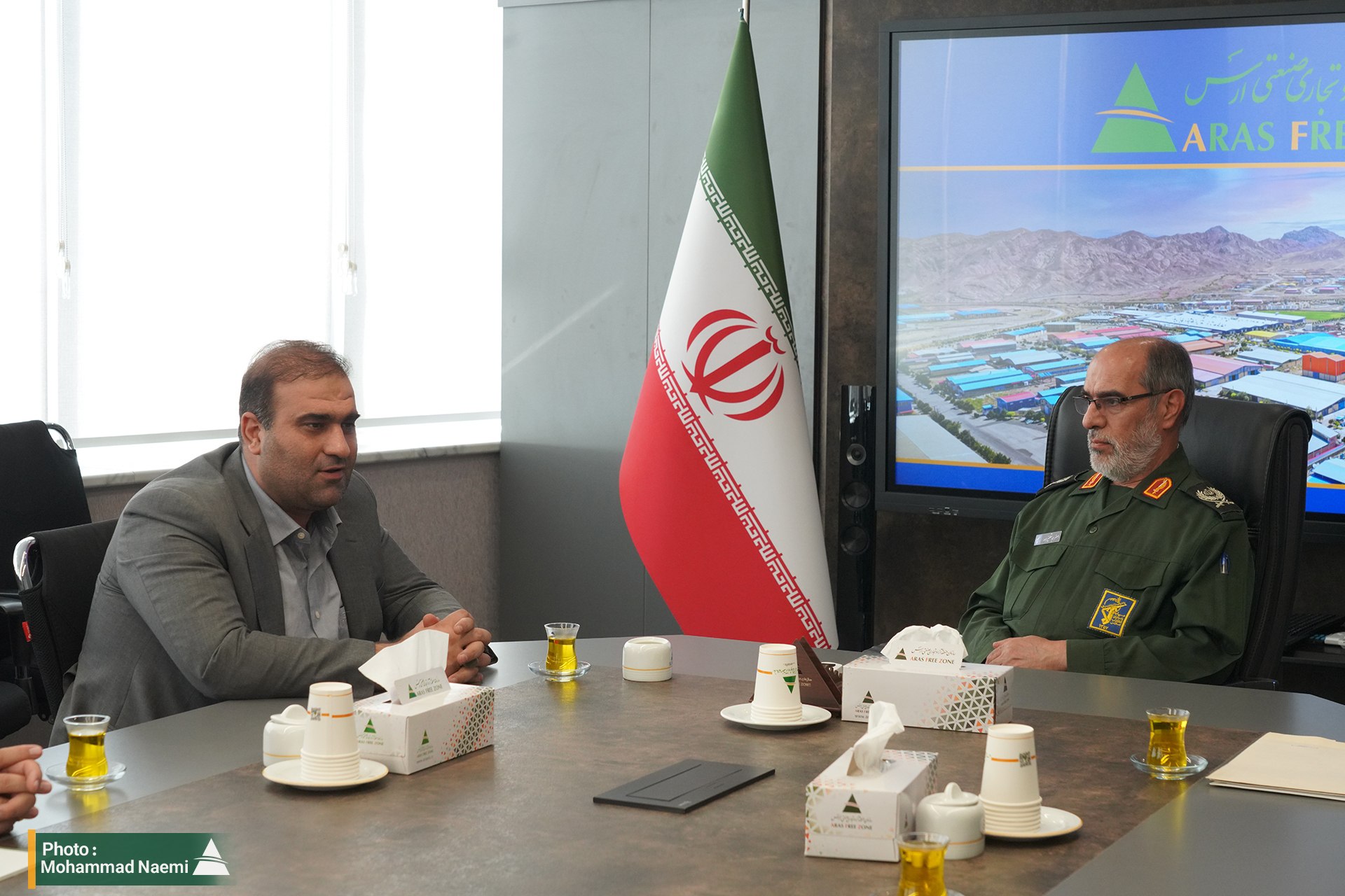 پيشرفت هاي اخير منطقه آزاد ارس نتيجه مديريت جهادي و نگاه توسعه محور است