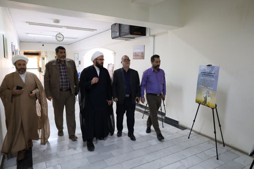 گشايش نمايشگاه «معارف اسلامي با محوريت مهدويت» در سازمان جهاد کشاورزي آذربايجان شرقي