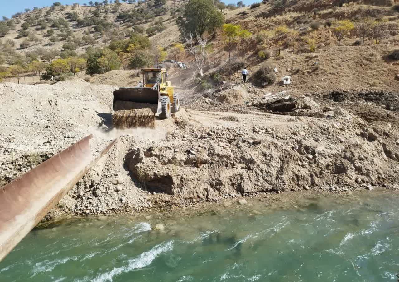 مأموريت مشترک جهاد کشاورزي و گاز براي مهار آب در دنا