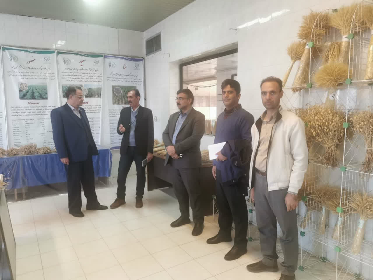 بازديد مديرکل پدافند غيرعامل استانداري آذربايجان شرقي از موسسه تحقيقات ديم کشاورزي کشور