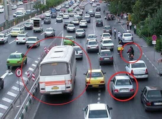 جريمه روزانه بيش از 2 هزار و 850 خودروي فاقد معاينه فني و آلاينده در کرمانشاه