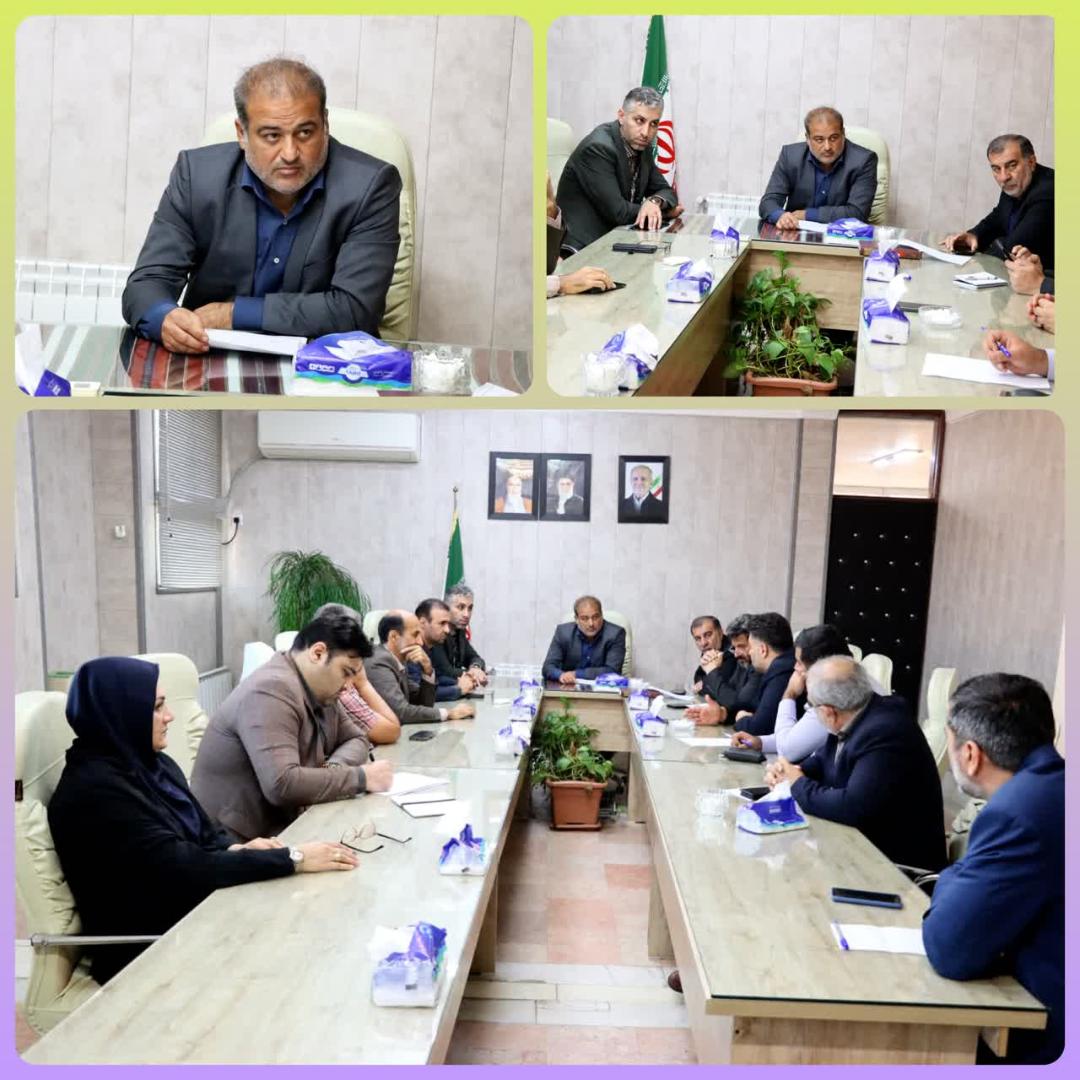 برگزاري جلسه بررسي روند تکميل زيرگذر شهيد مهدوي قائم‌شهر