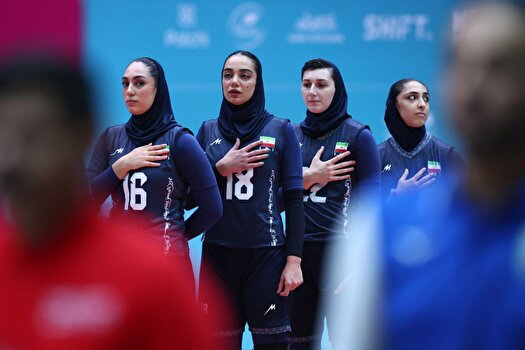 بازی‌های همبستگی اسلامی؛ پیروزی تیم والیبال بانوان ایران مقابل تاجیکستان