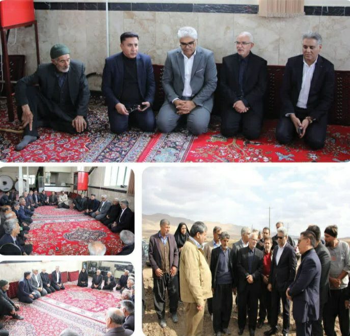 نماينده مردم کرمانشاه از مجتمع چهار روستايي «قمشه سيد قاسم» در بخش ماهيدشت بازديدکرد